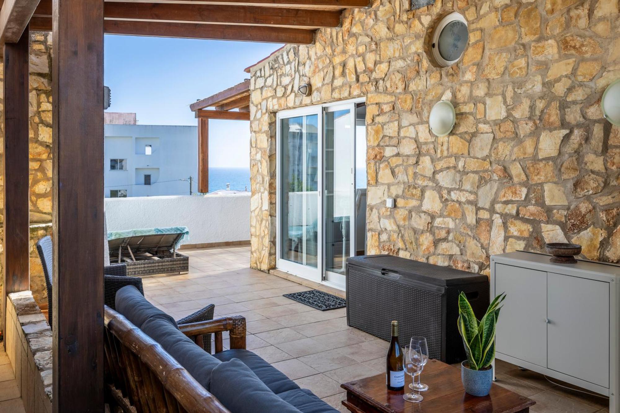 Wow!Ocean View House, Just Few Steps From The Beach Burgau Exterior photo